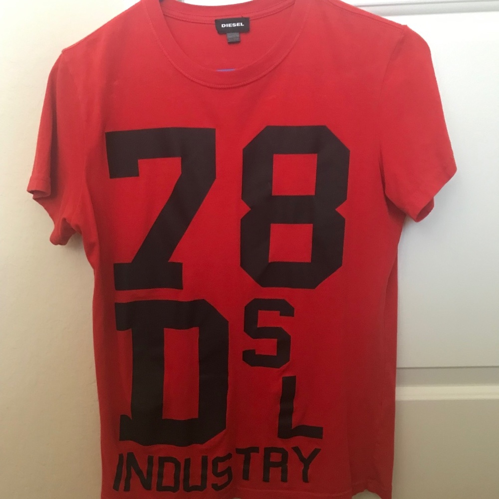 Xs diesel red shirt